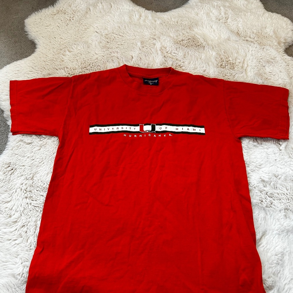 Vintage Orange University of Miami T-shirt